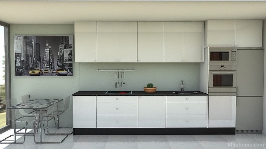 Muebles de cocina en postformado