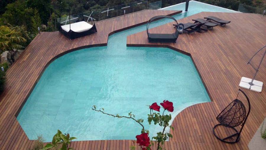 Ampliación de piscina en Las Rozas