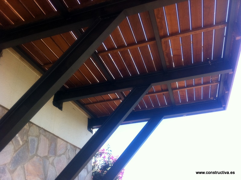Ampliacion de terraza con tarima de iroko 