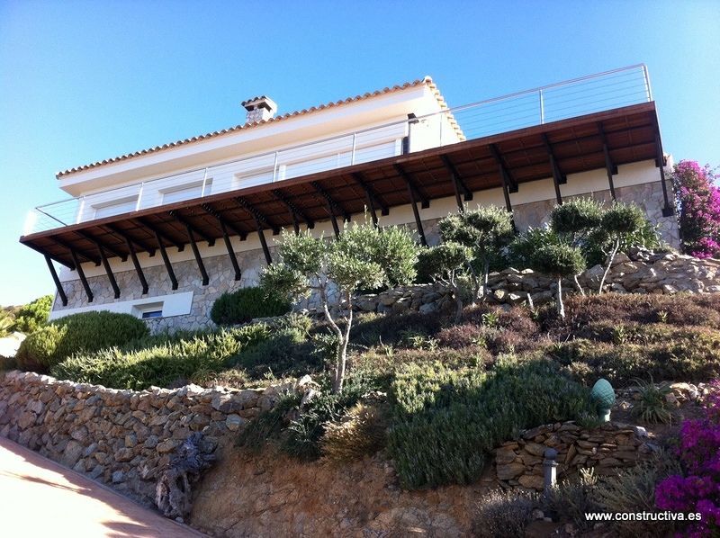 Ampliacion de terraza con tarima de iroko 