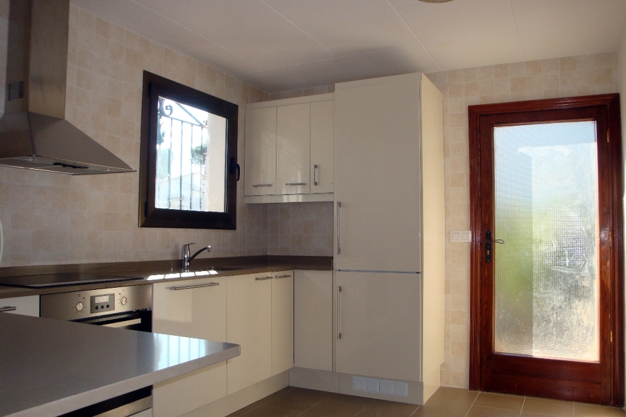 ampliación y reforma de una cocina.