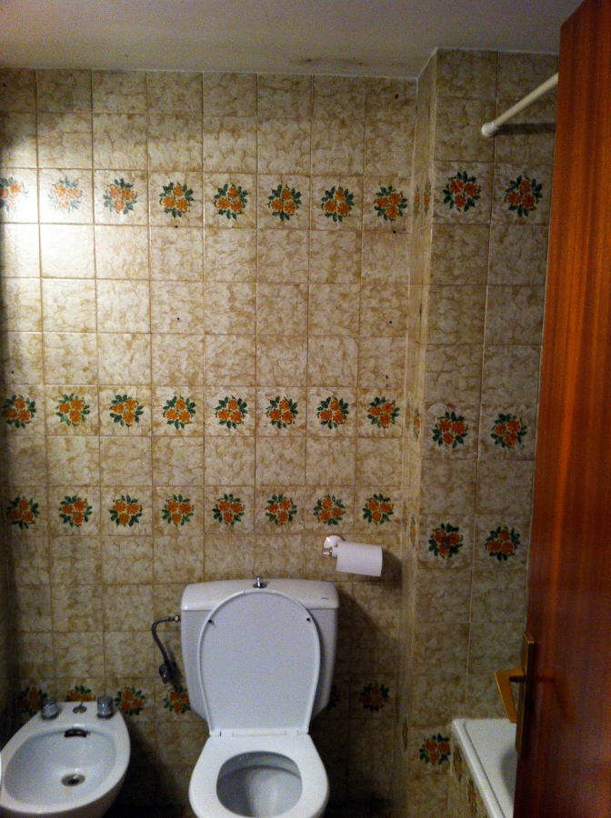 antiguo cuarto de baño 