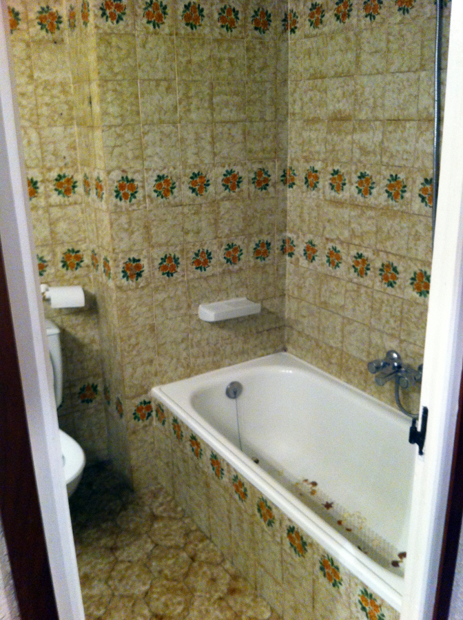 antiguo cuarto de baño 