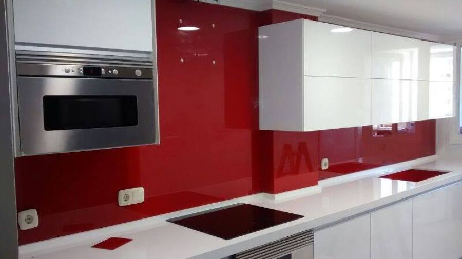 Aplacado Frontal Cristal Cocina