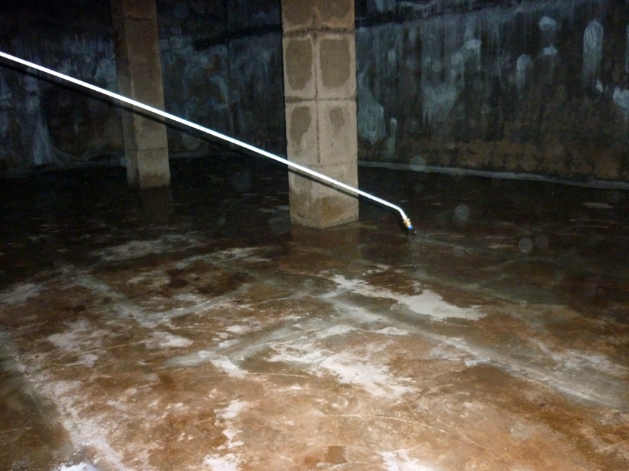 Aplicación en solera.