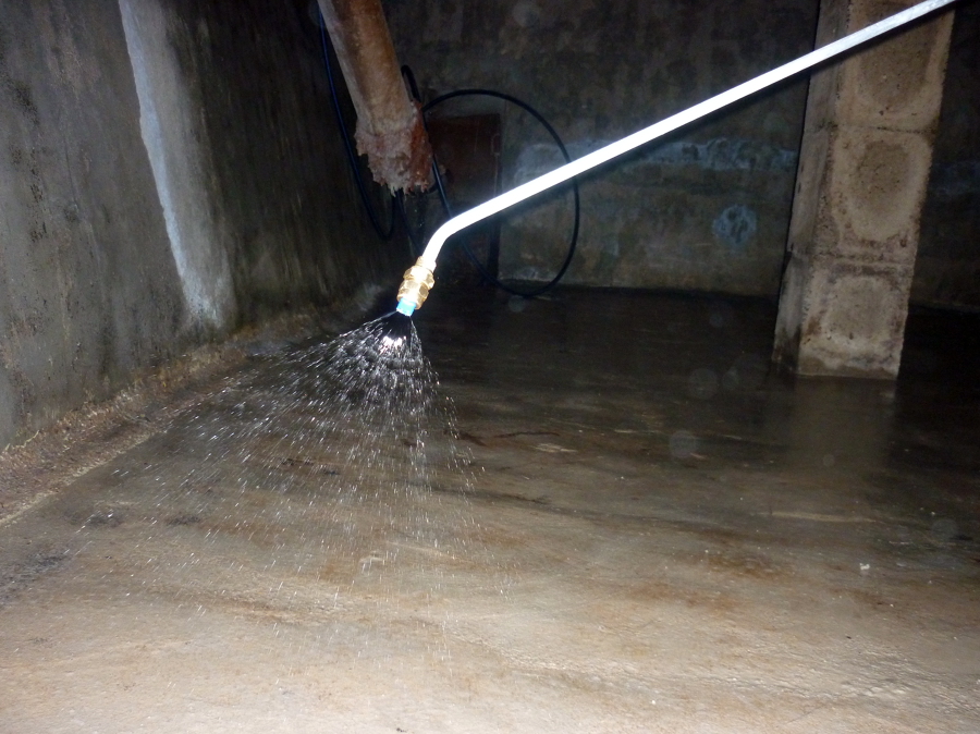 Aplicación en solera.