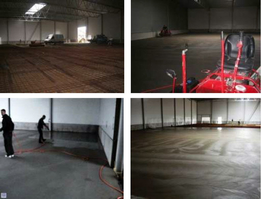 Aplicación en soleras.