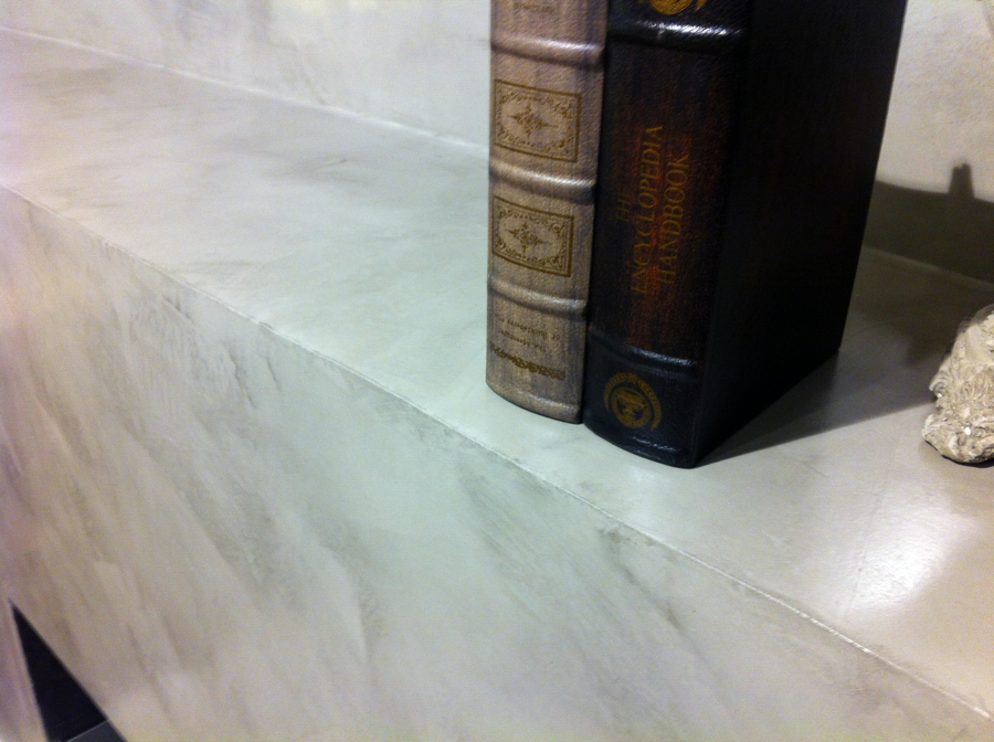 aplicación microcemento en exposición