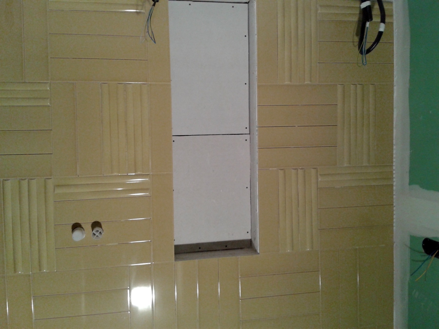 Aprovechamiento de espacio en baño.