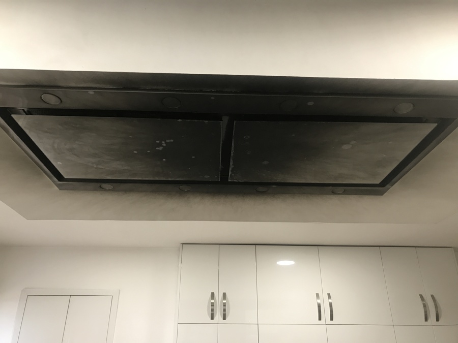 Incendio en cocina antes