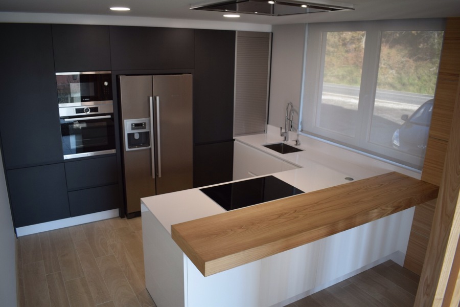 COCINA con PENINSULA