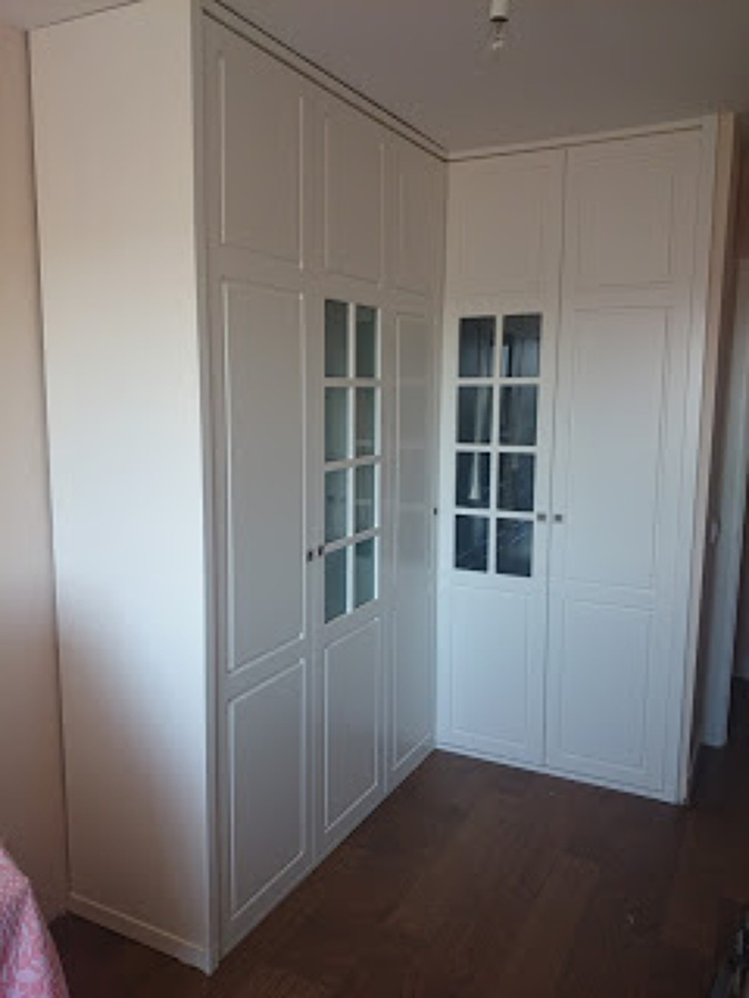 Armario lacado blanco