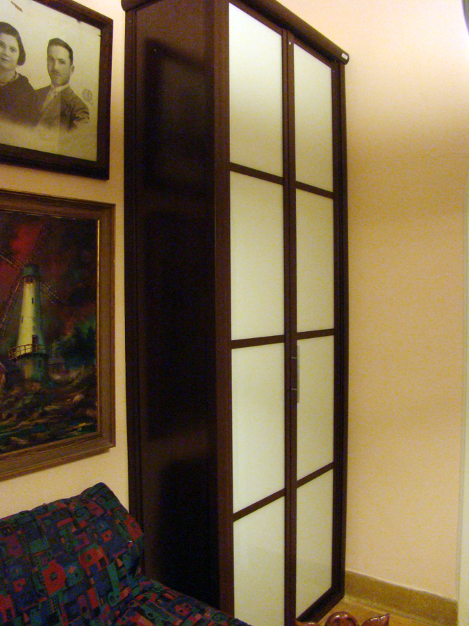 ARMARIO A MEDIDA: WENGÉ - PANEL JAPONES 