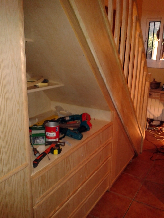 armario bajo escalera Sra. Sandra