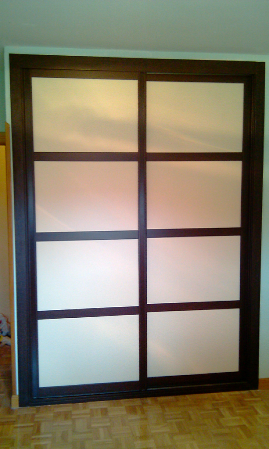 Armario correderas dos carriles