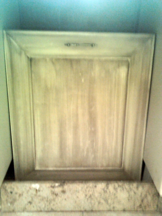 armario de cocina emvejecido