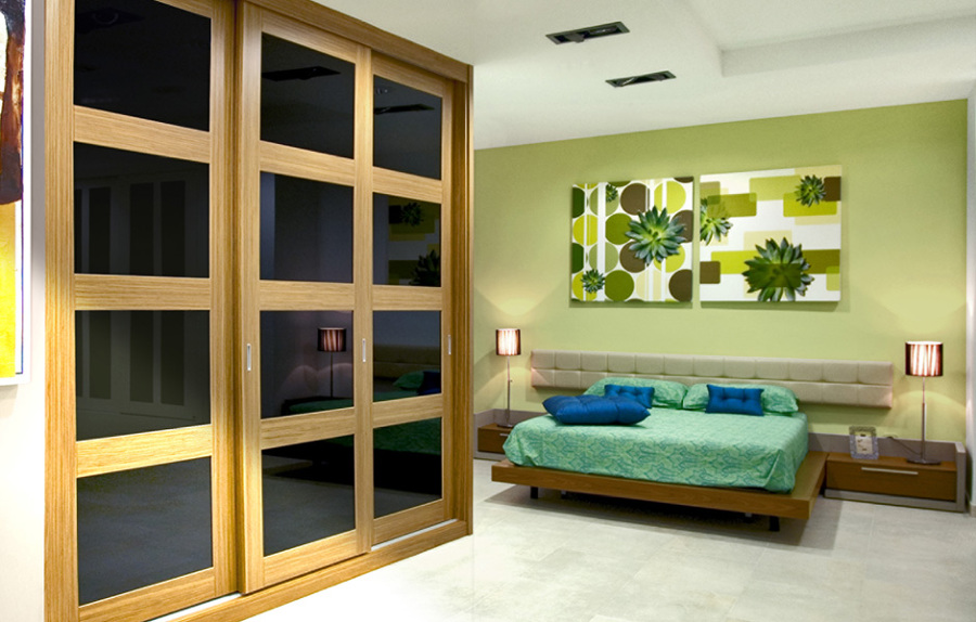 Armario de puertas deslizantes modelo Diamond.