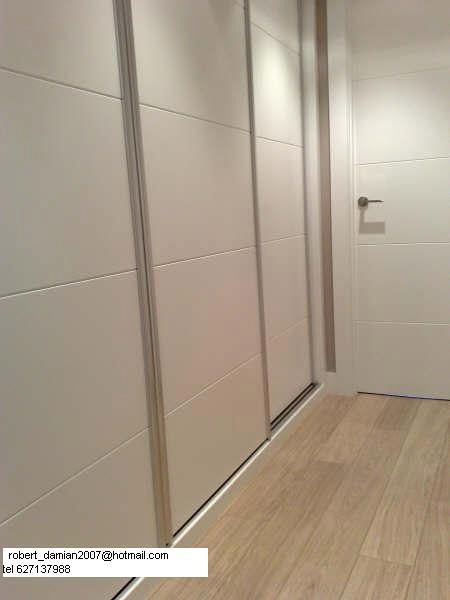 armario empotrado,puerta de paso ,colocacion tarima flotante