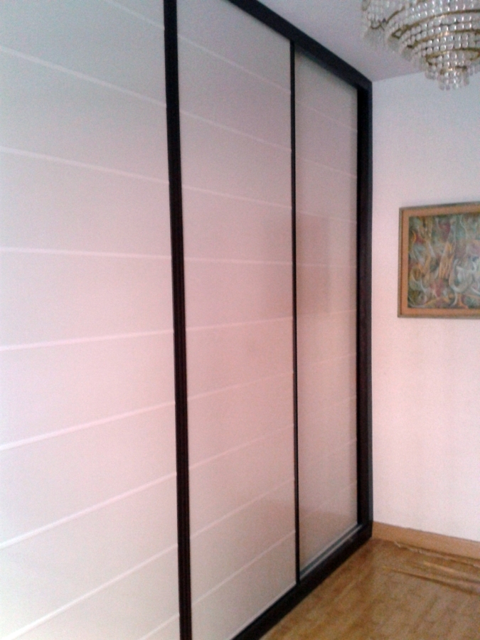 armario puerta coredera japonesa  wenge-blanco