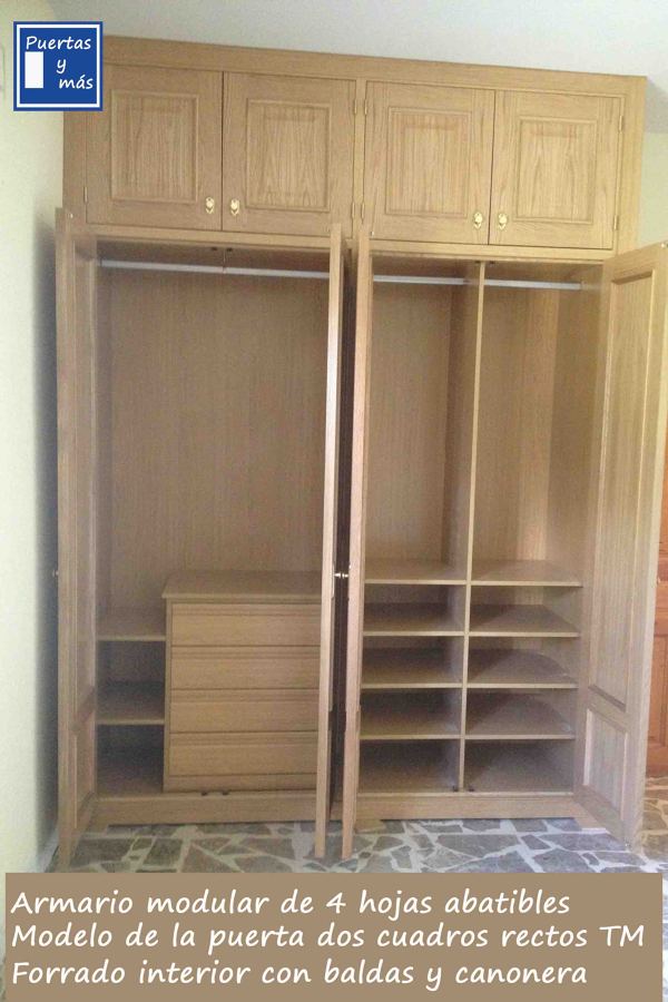 ARMARIO VESTIDO POR DENTRO