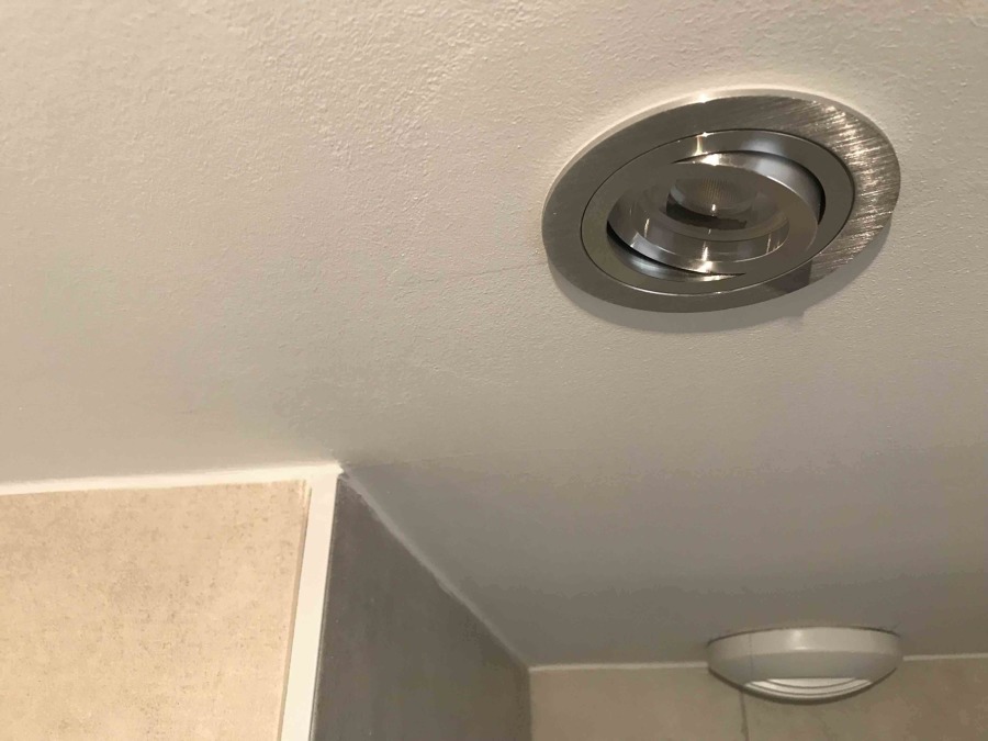 Aro plateado  led