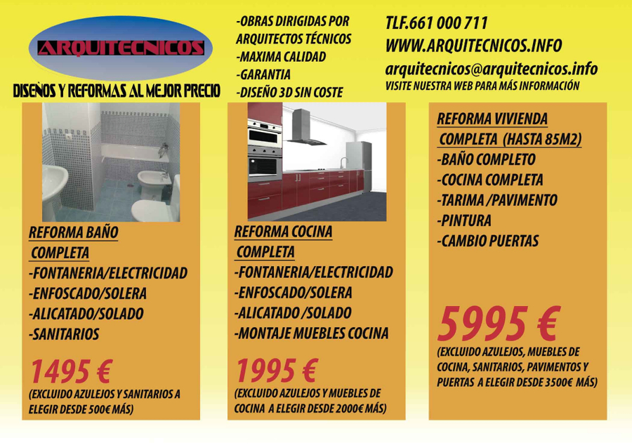 ARQUITECNICOS - T. Mayores