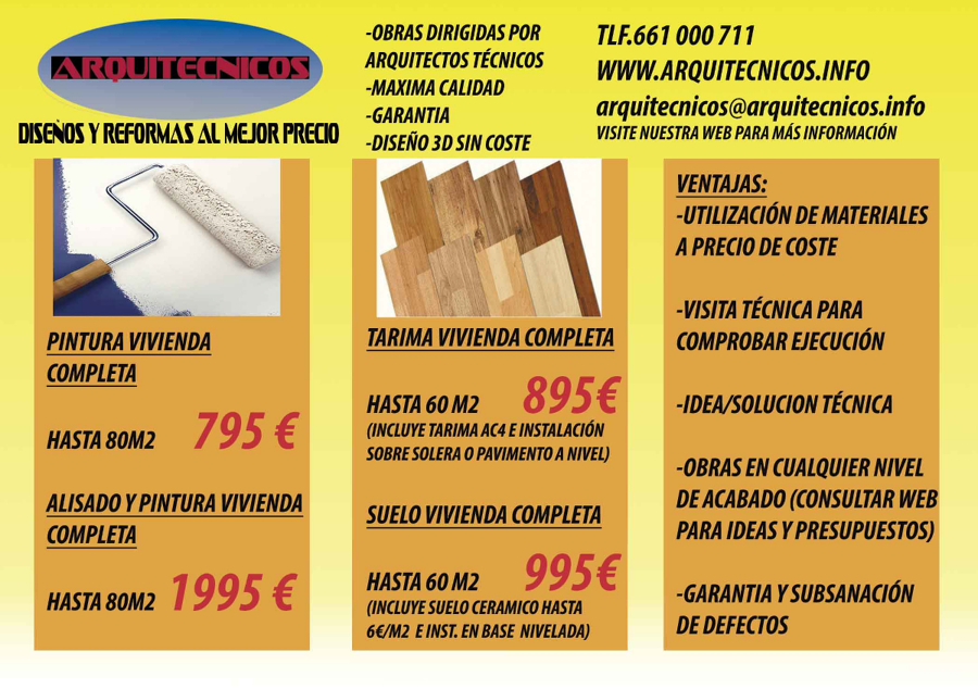 ARQUITECNICOS - T. Menores