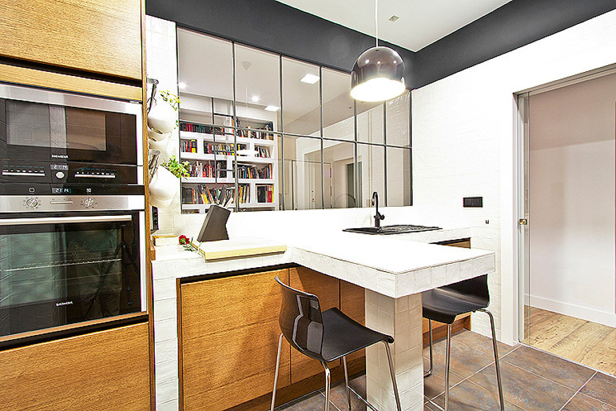 Arquitectos Madrid 2.0 - Reforma Vivienda en estilo Vintage