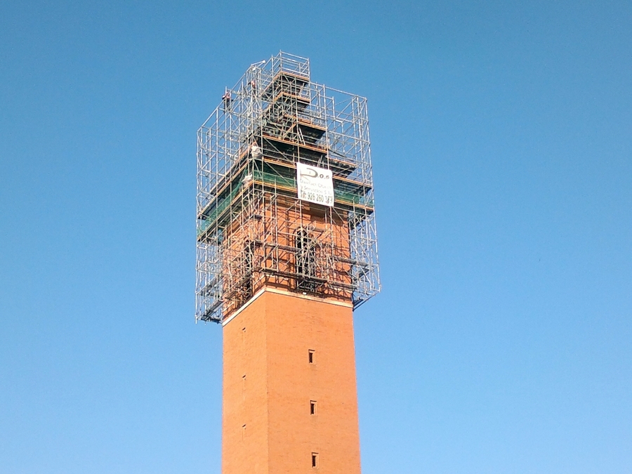 Arreglo de cubierta en la torre del Seminario de Ciudad Real