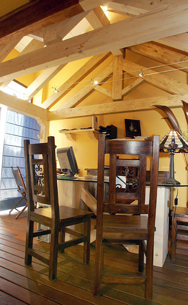 Artesonados e interiores