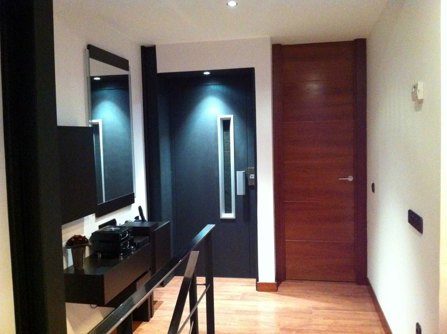 Ascensor en vivienda unifamiliar