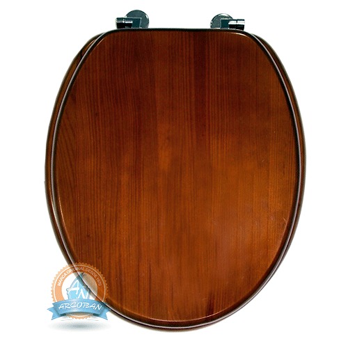 Asiento de inodoro de madera Nogal