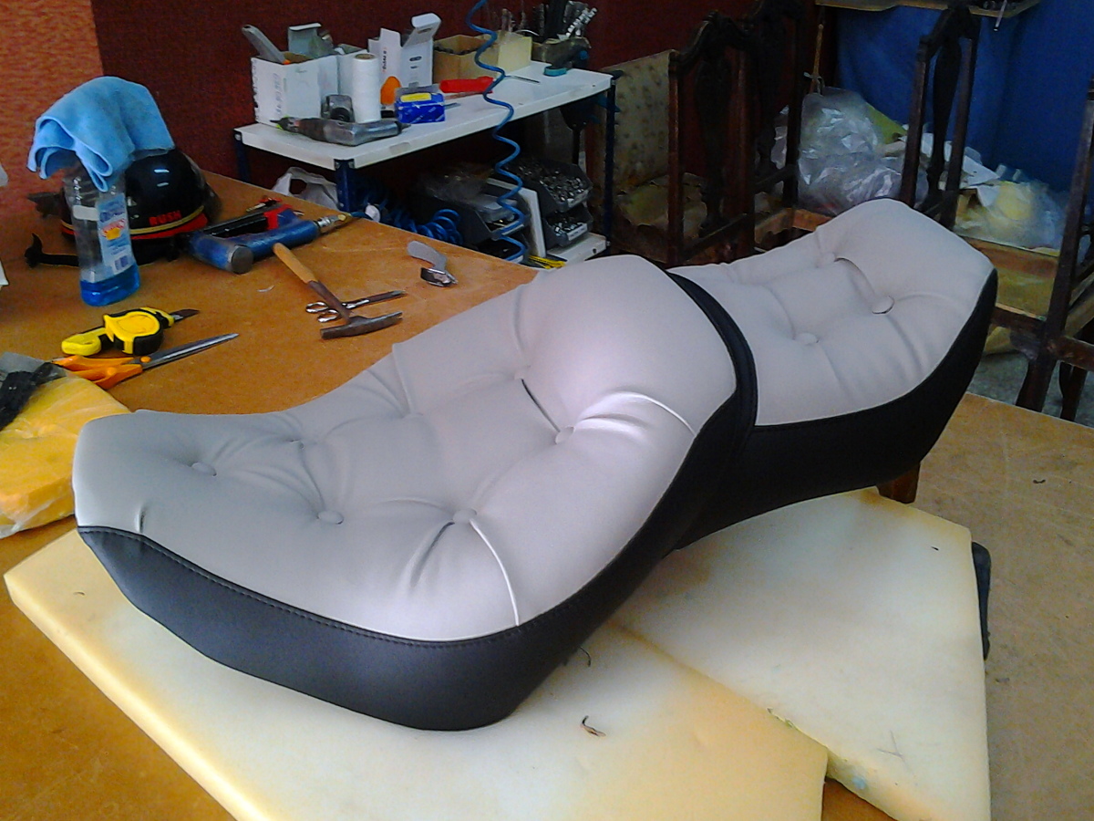 asiento de moto suzuki