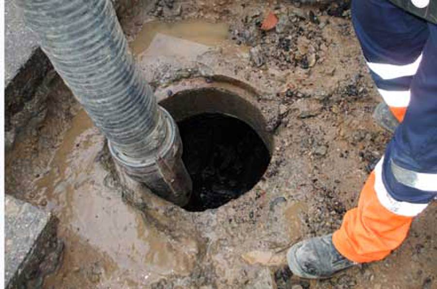 Aspiracion de fosa septica