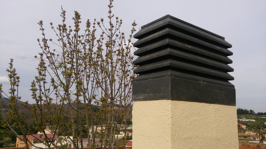 Aspirador estático rectangular