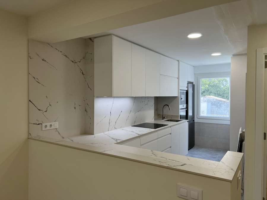 Cocina. Reforma integral en A Coruña