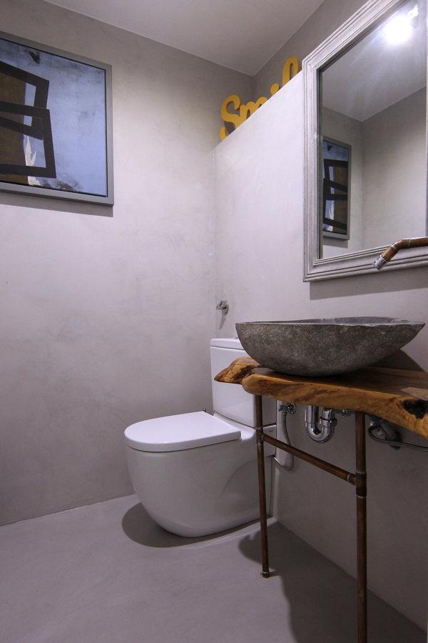 Reforma baño en local comercial