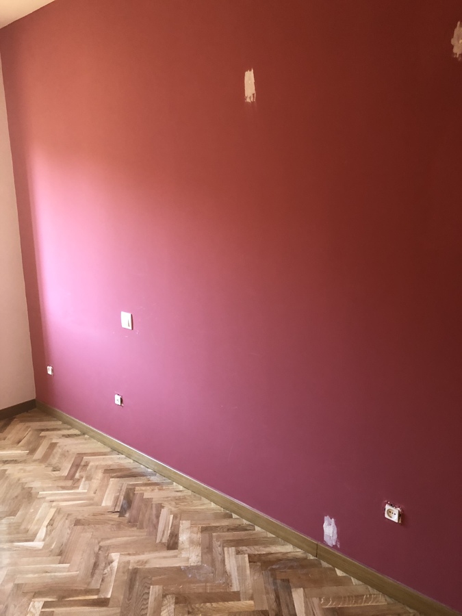 Paño de pared en fucsia