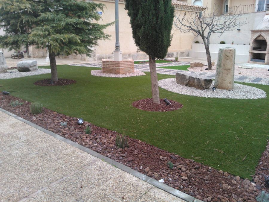 Instalación cesped artificial