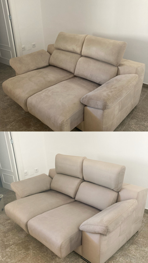limpieza de sofas