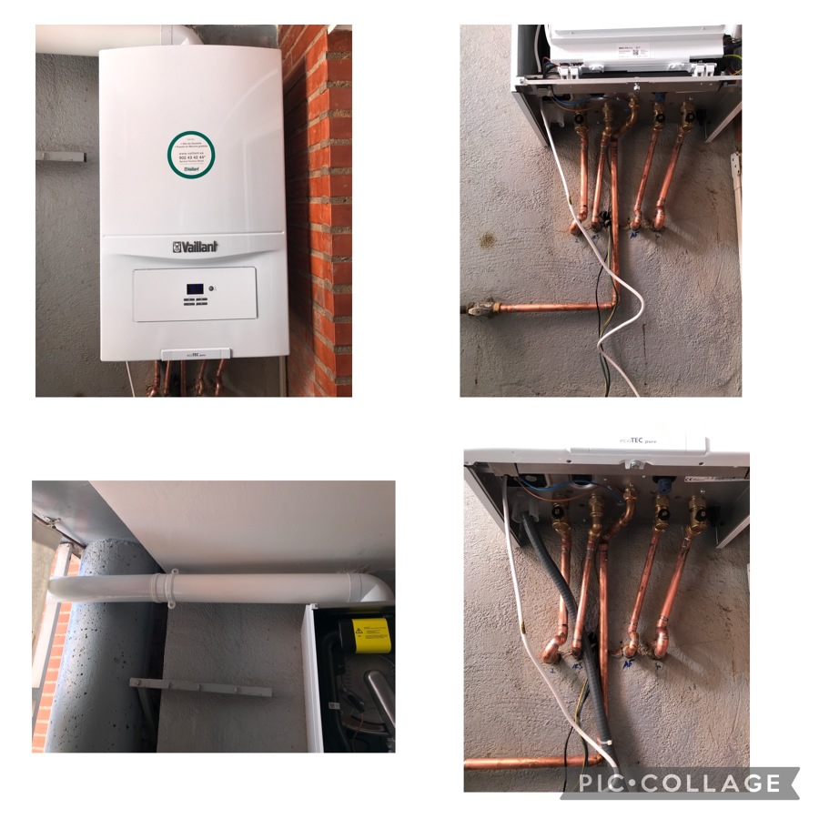 Instalación caldera