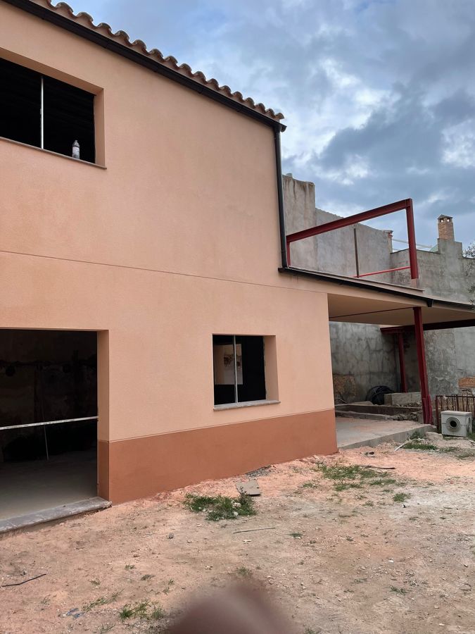 Fachada en el Morell