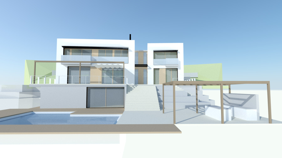 UNIFAMILIAR AILLADA AMB PISCINA