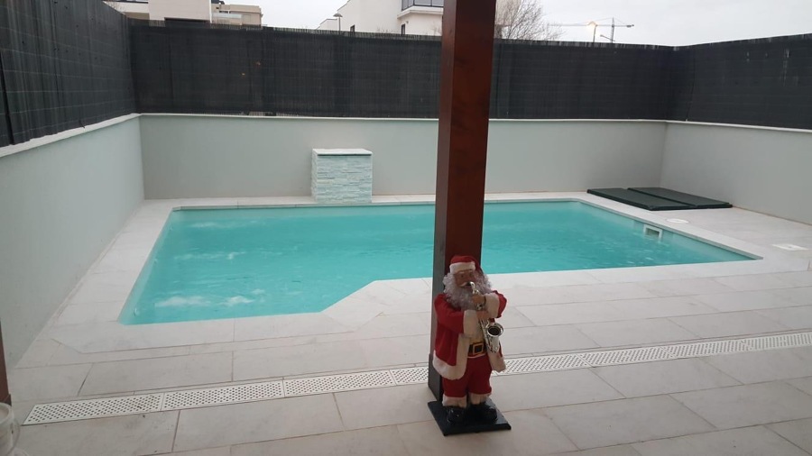 piscina de fibra
