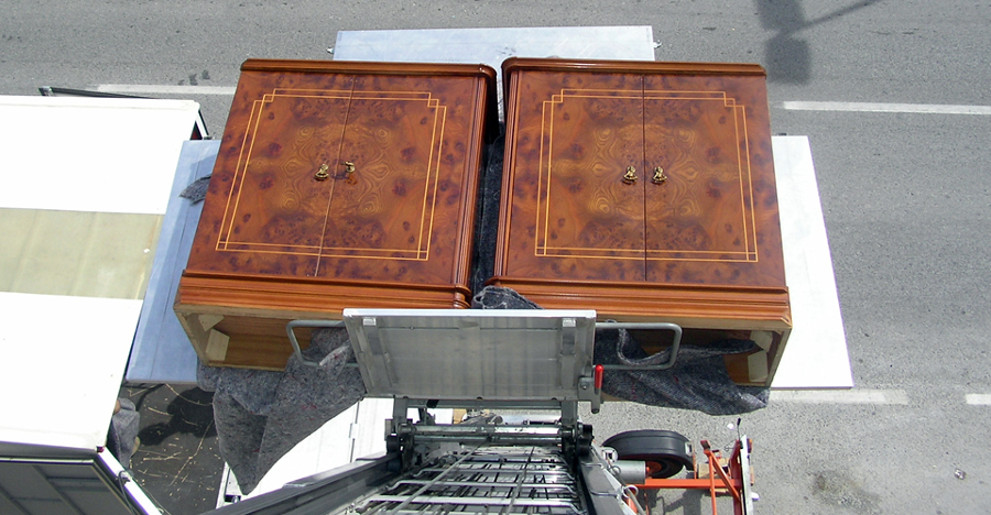 Bajada de muebles con Plataforma