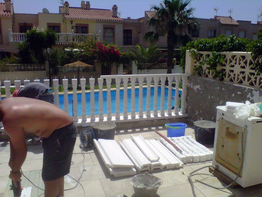 BALAUSTRADA EN TERRAZA