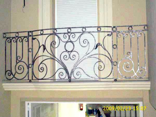 Balcón de forja ref:15006