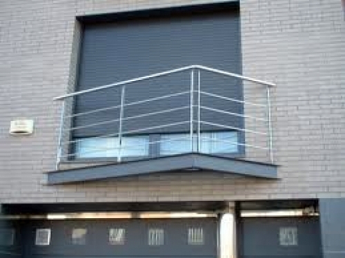 balcon en acero inoxidable