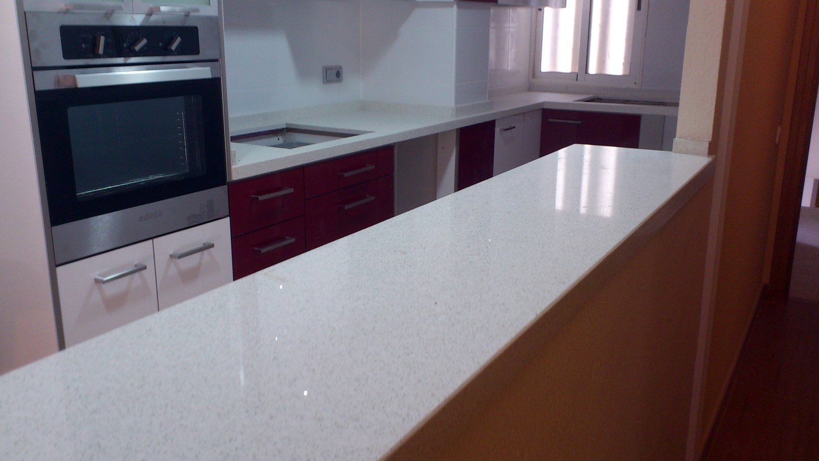 bancada blanco glaciar