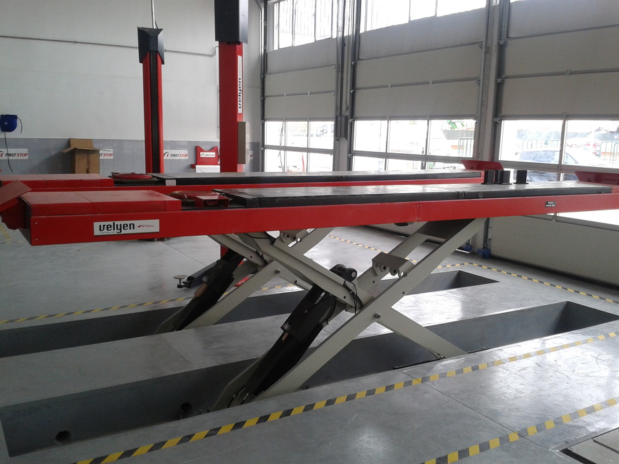 Bancadas de elevadores